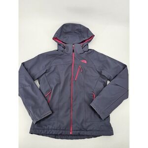The North Face Women's Full Zip Hoodie Jacket Size M Primaloft Purple & Pink